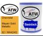 Preview: Chevrolet, Mayan Gold Metallic, 52 / WA424G: 1L Lackdose, von ATW Autoteile West.